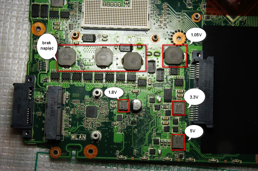 Asus k52jc не включается