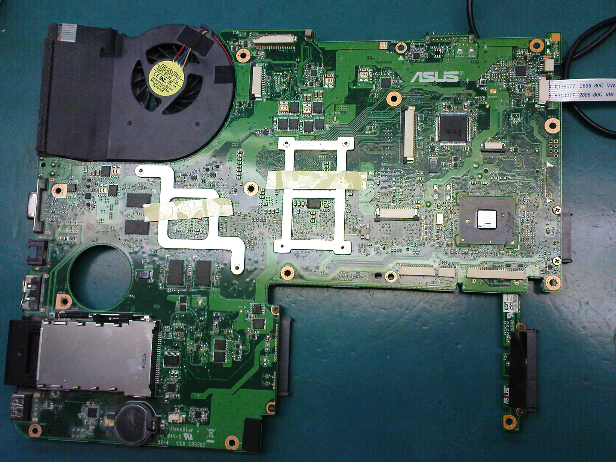 Asus n71jv замена процессора