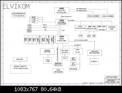 Schemat Toshiba Satellite L300D L305D PS10A PS10A+ PS10AP 6050A2175001