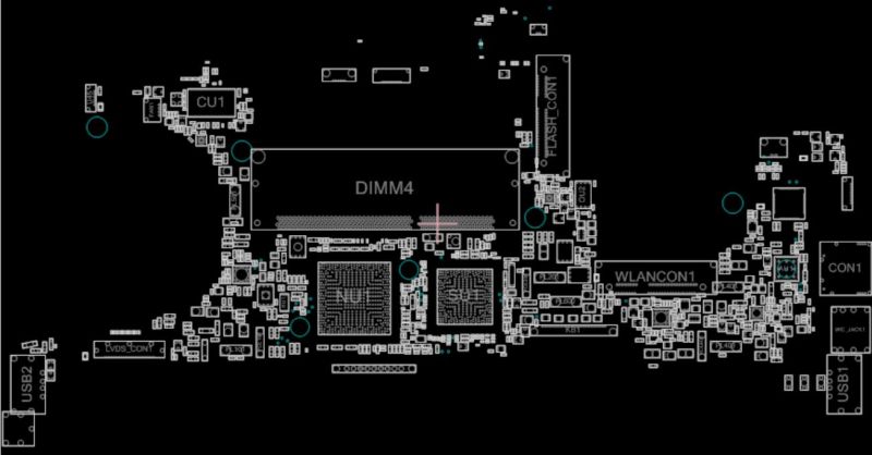 X101ch asus схема