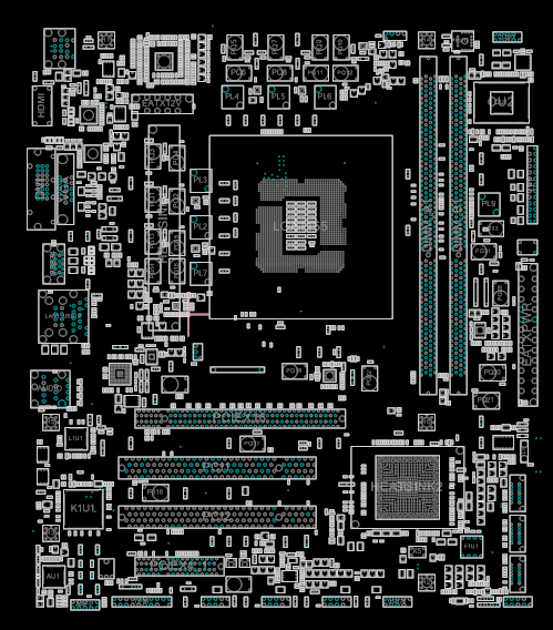 Asus p8h67 m le подключение проводов