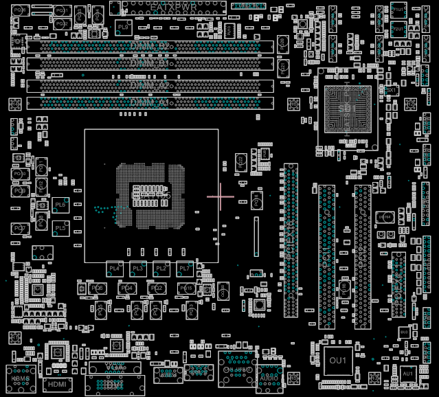 Asus b75m a схема