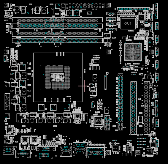 Asus p7h55 m le подключение