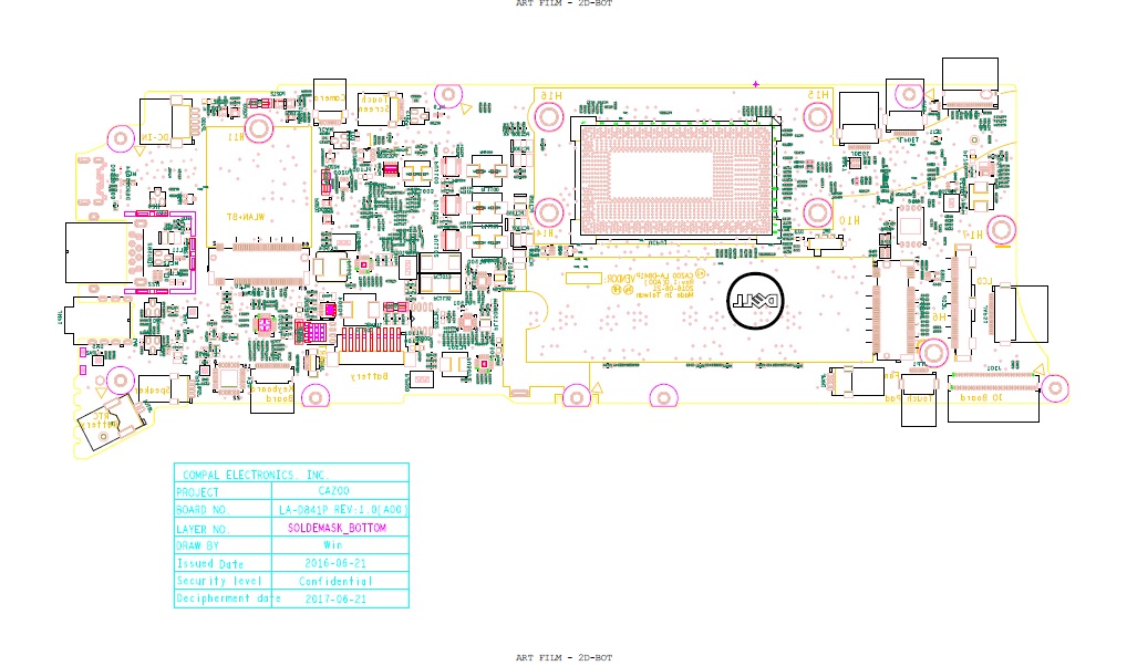 La 5972p схема