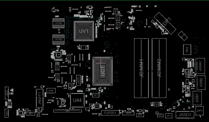 La j801p схема