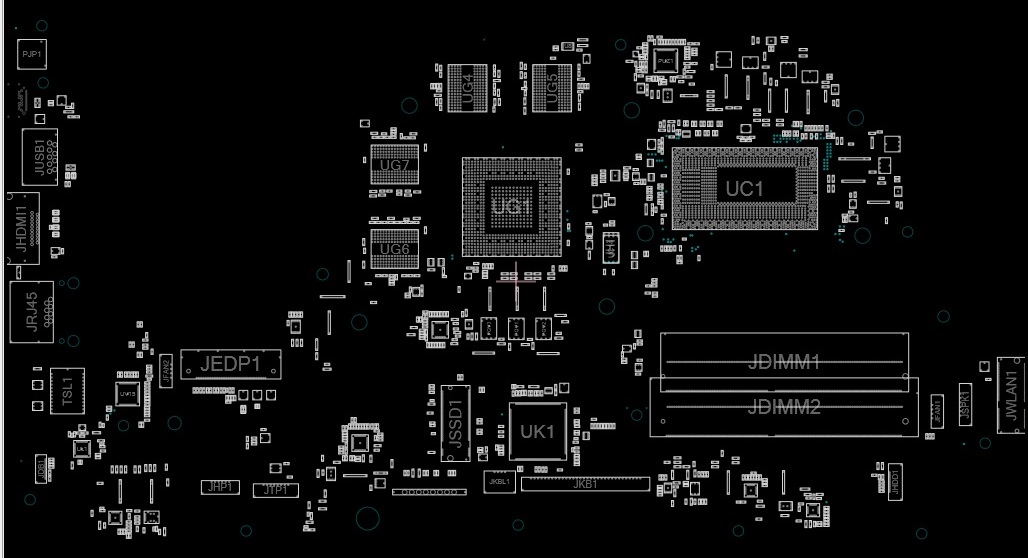 La f761p схема