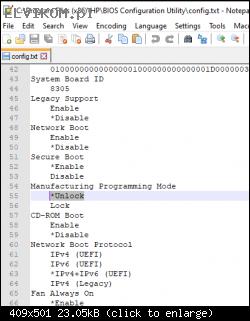 Manufacturing program mode set 1 of 10 ошибка hp